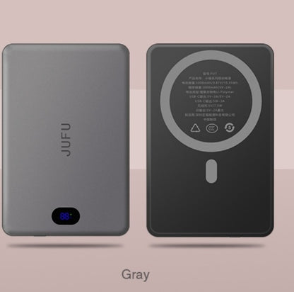 Adaptable To The Whole Scene With Magnetic Wireless Power Bank, A Savior For Travel And Office, Magnetic Charging In Seconds, Portable, Small And Large Capacity