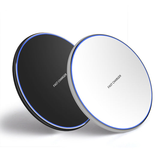Metal QI Wireless Charger 10W Ultra-thin Wireless Charger Suitable For Cross-border QI Mobile Phone Products