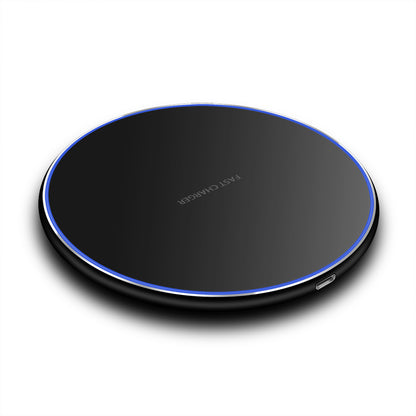 Metal QI Wireless Charger 10W Ultra-thin Wireless Charger Suitable For Cross-border QI Mobile Phone Products
