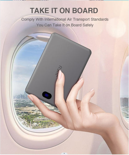 Adaptable To The Whole Scene With Magnetic Wireless Power Bank, A Savior For Travel And Office, Magnetic Charging In Seconds, Portable, Small And Large Capacity